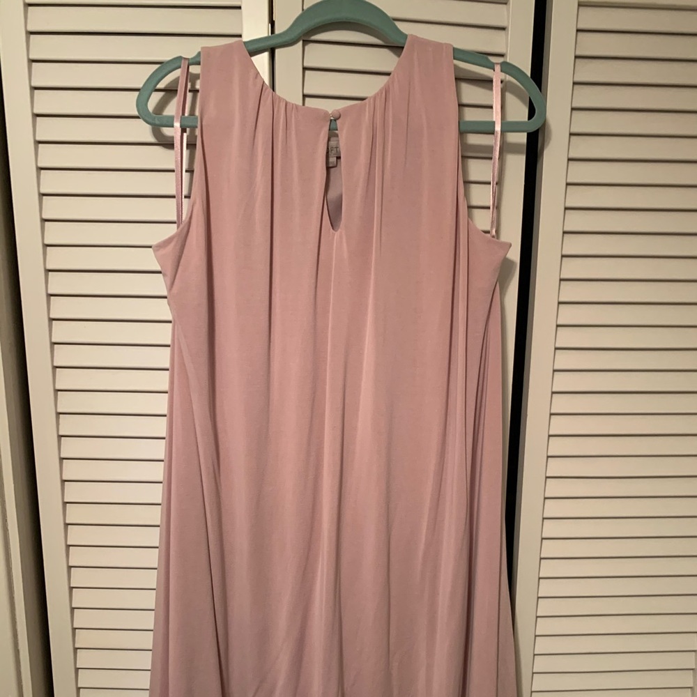 LIKE NEW Dusty Pink Loft Shift Dress
